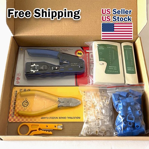 Rj45 crimping tool kit - rj45,