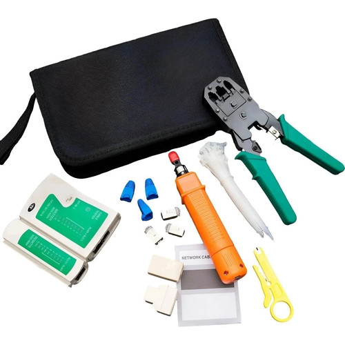 Piece rj45 crimping tool kit - tool,