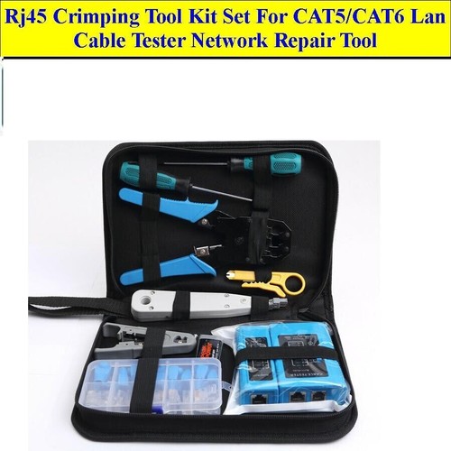 Rj45 crimping tool - set, for